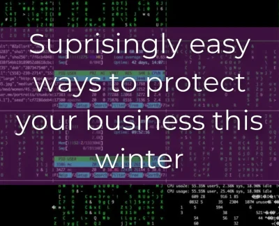 Protect your business this winter