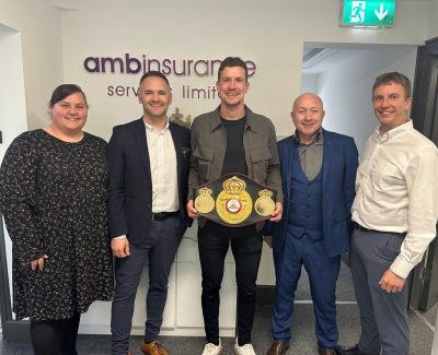 Nathan Hitman Heaney partnership with amb insurance